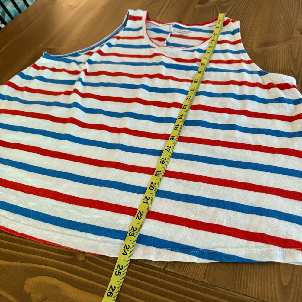 Lane Bryant Red White and Blue Swing Tank 18/20 - Picture 3 of 9